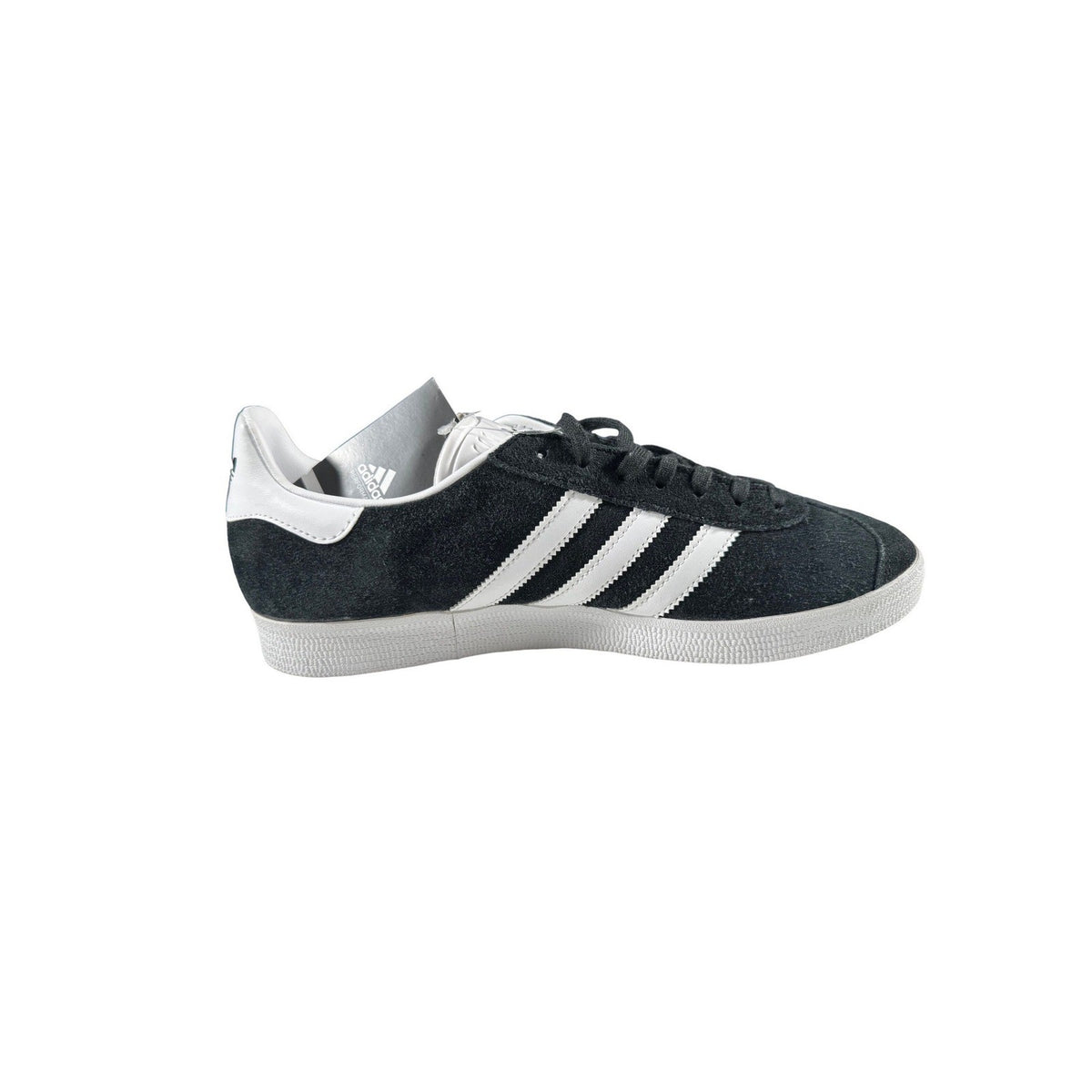 Adidas Originals Gazelle Mens Core Black White Suede Sneakers BB5476 Size 11