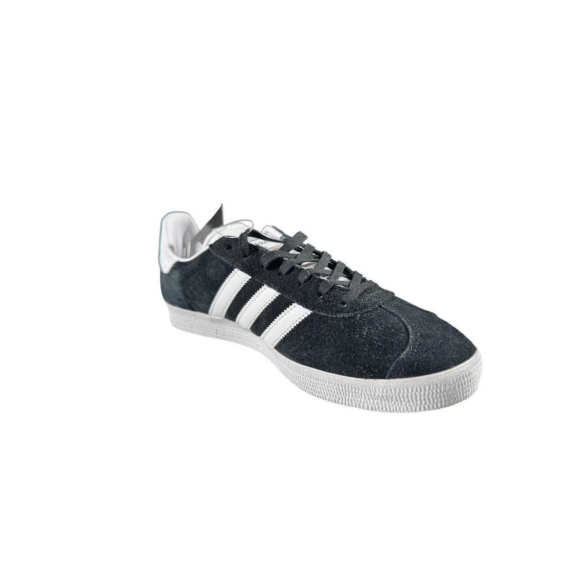 Adidas Originals Gazelle Mens Core Black White Suede Sneakers BB5476 Size 11