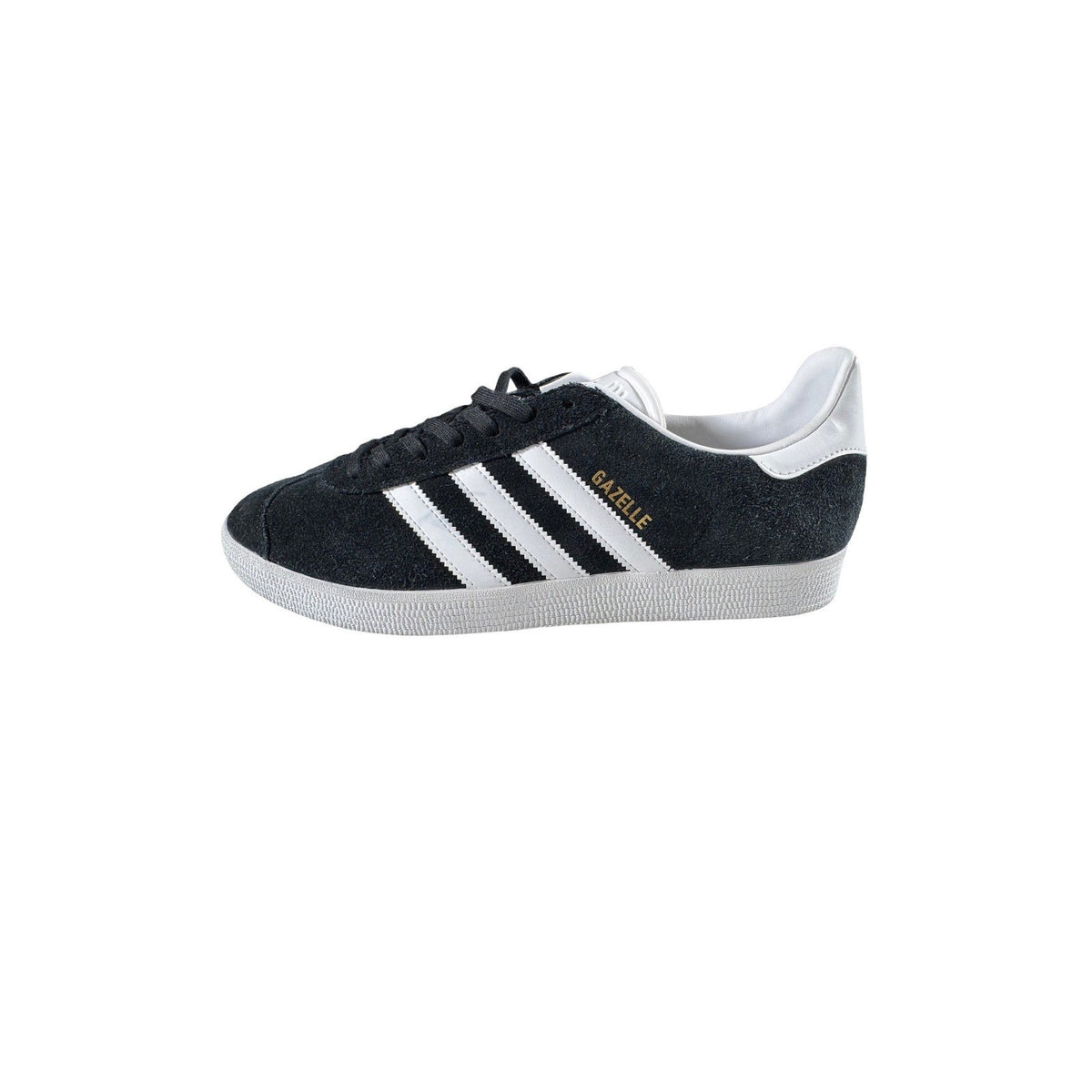 Adidas Originals Gazelle Mens Shoes Core Black White Gold BB5476 Size 9