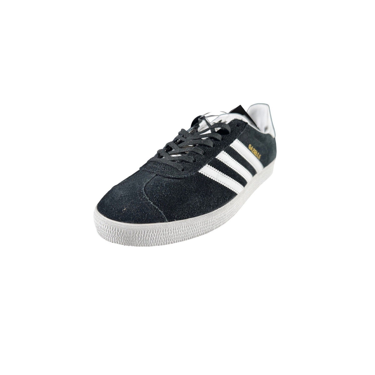 Adidas Originals Gazelle Mens Shoes Core Black White Gold BB5476 Size 9