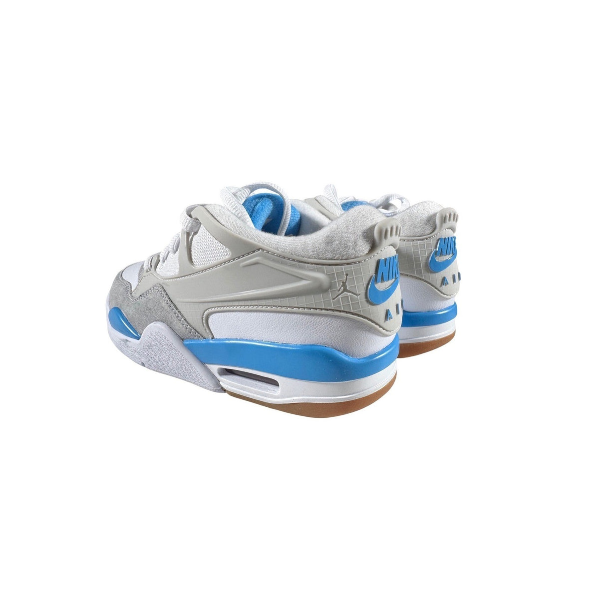 Air Jordan 4 RM GS White Neutral Grey Blue FQ7938-104 Boys Size 5Y
