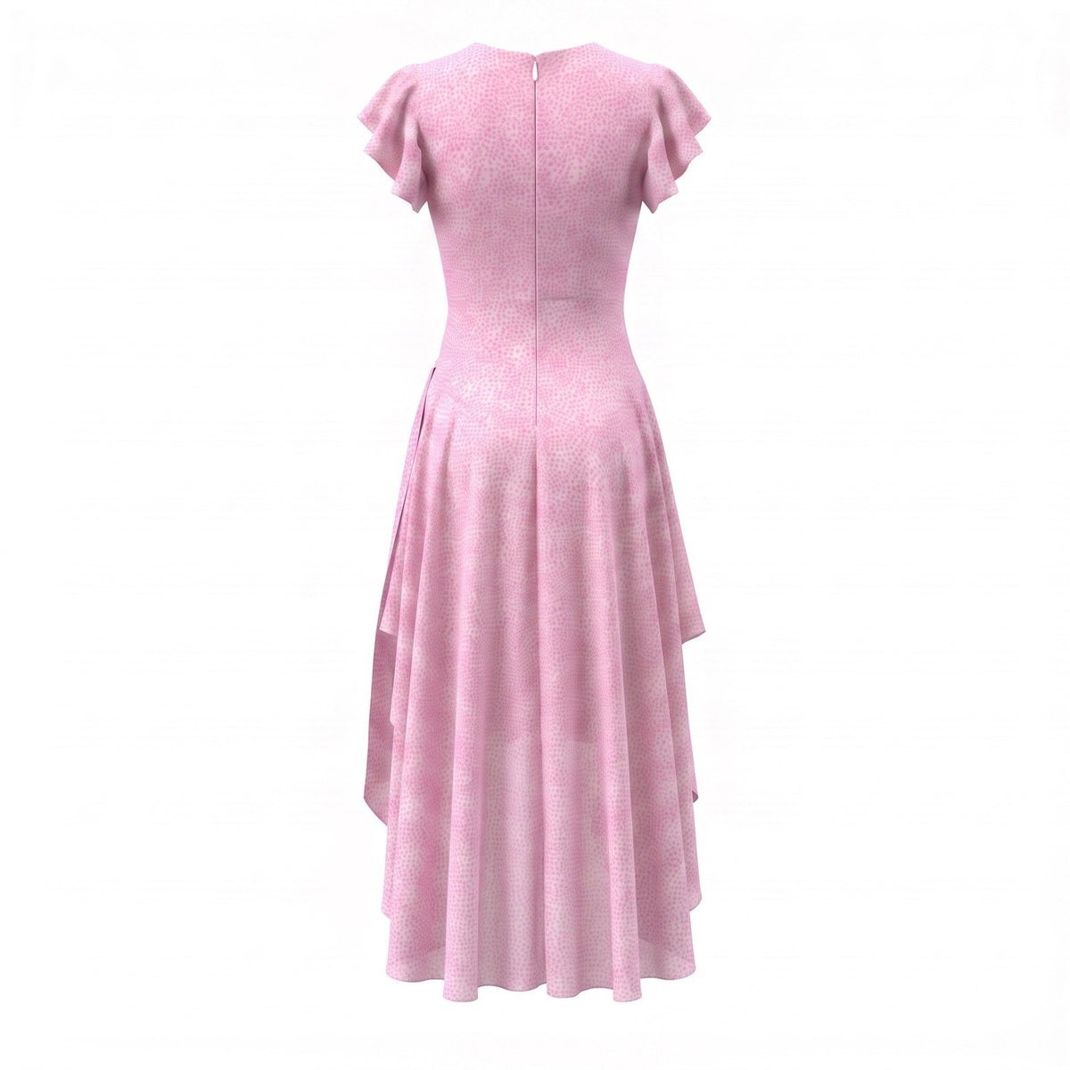 Vince Camuto MSRP $119 - Windswept Wonder Violet Blush Leopard Midi Dress XS