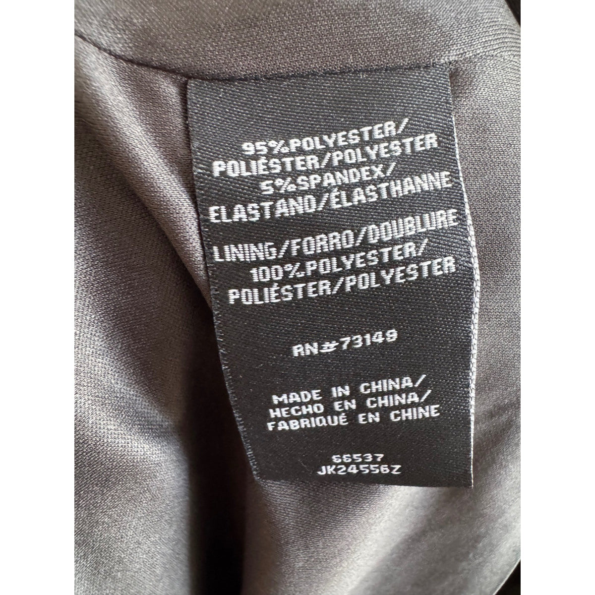 BBJ Los Angeles Womens Black Double Breasted Blazer Jacket Size M JK24556Z