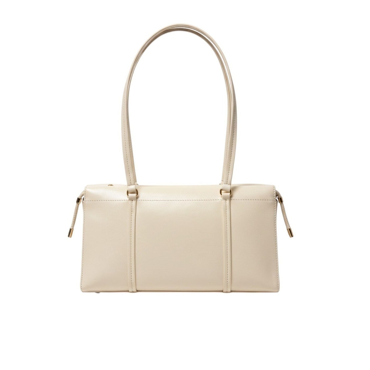 Michael Kors Matilda Small Shoulder Tote Light Cream Leather Bag 35T6GMTL6U