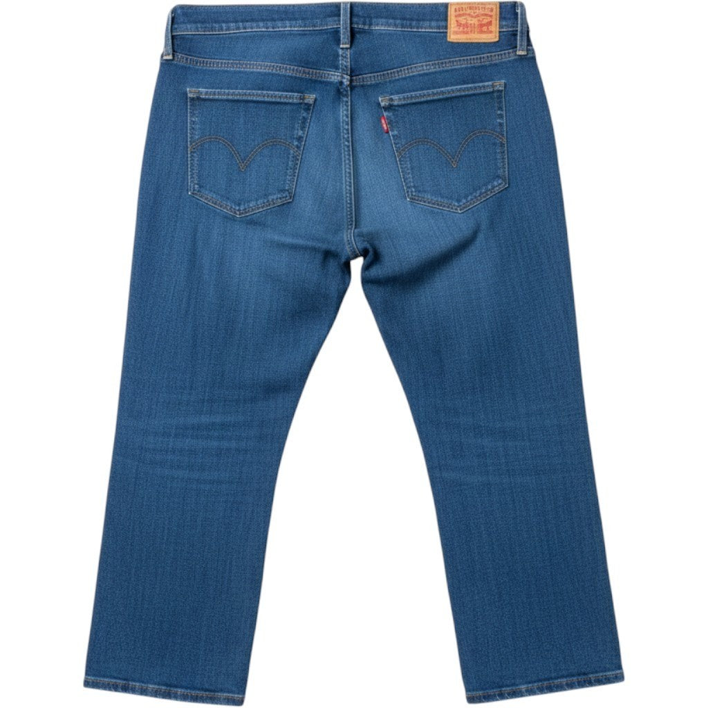 Levis 311 Shaping Skinny Capri Jeans Womens 20W Blue Stellar Stretch Mid Rise