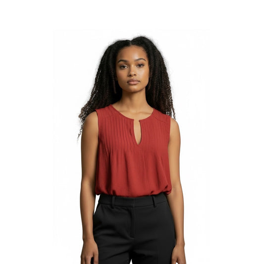 Size XXL - Vince Camuto Sleeveless Coral Top MSRP $69
