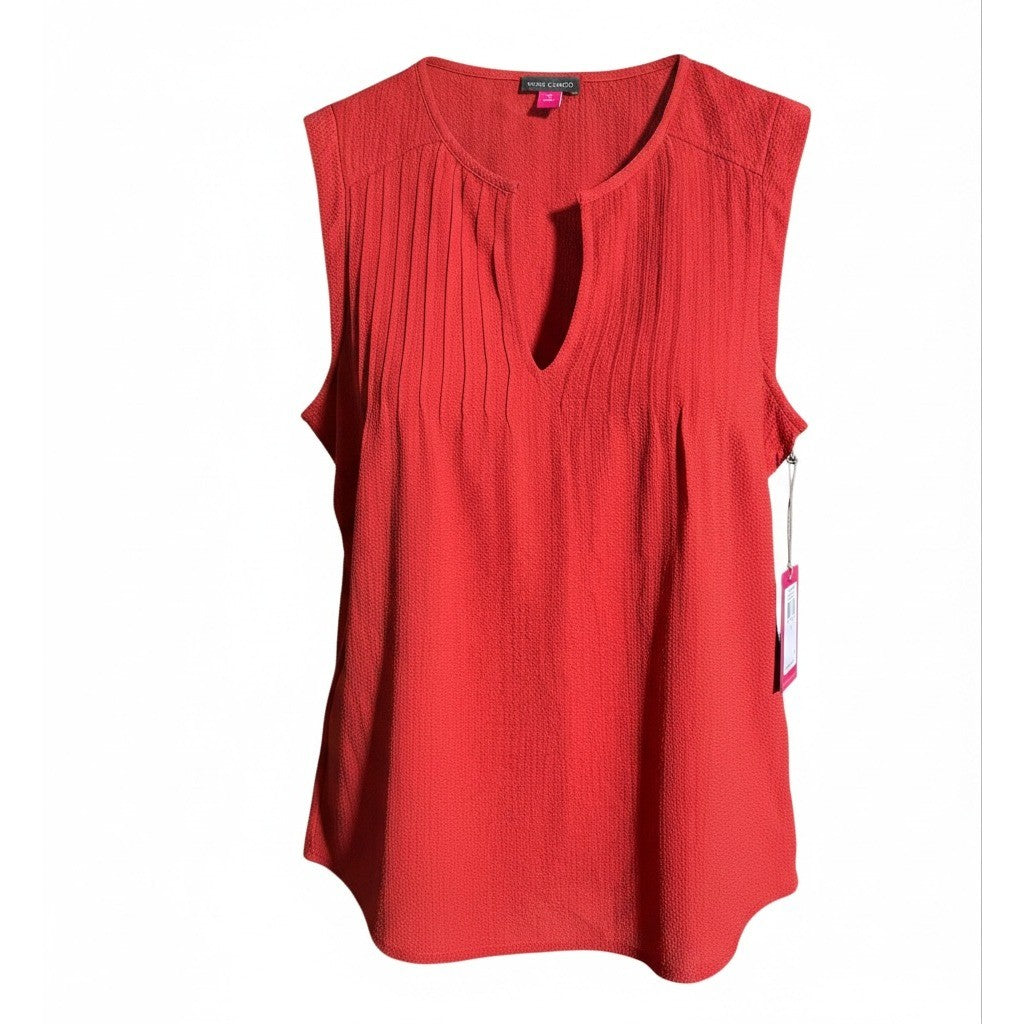 Size XXL - Vince Camuto Sleeveless Coral Top MSRP $69