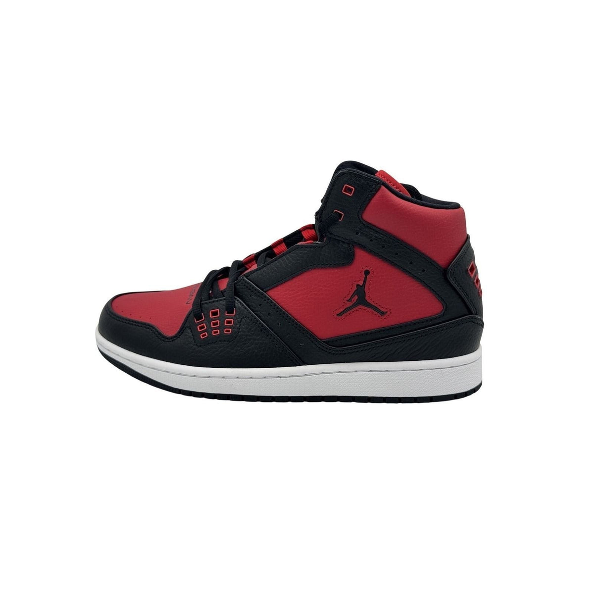Size 9.5M - Air Jordan 1 Flight Men's Sneakers Black/Black-Varsity Red-White