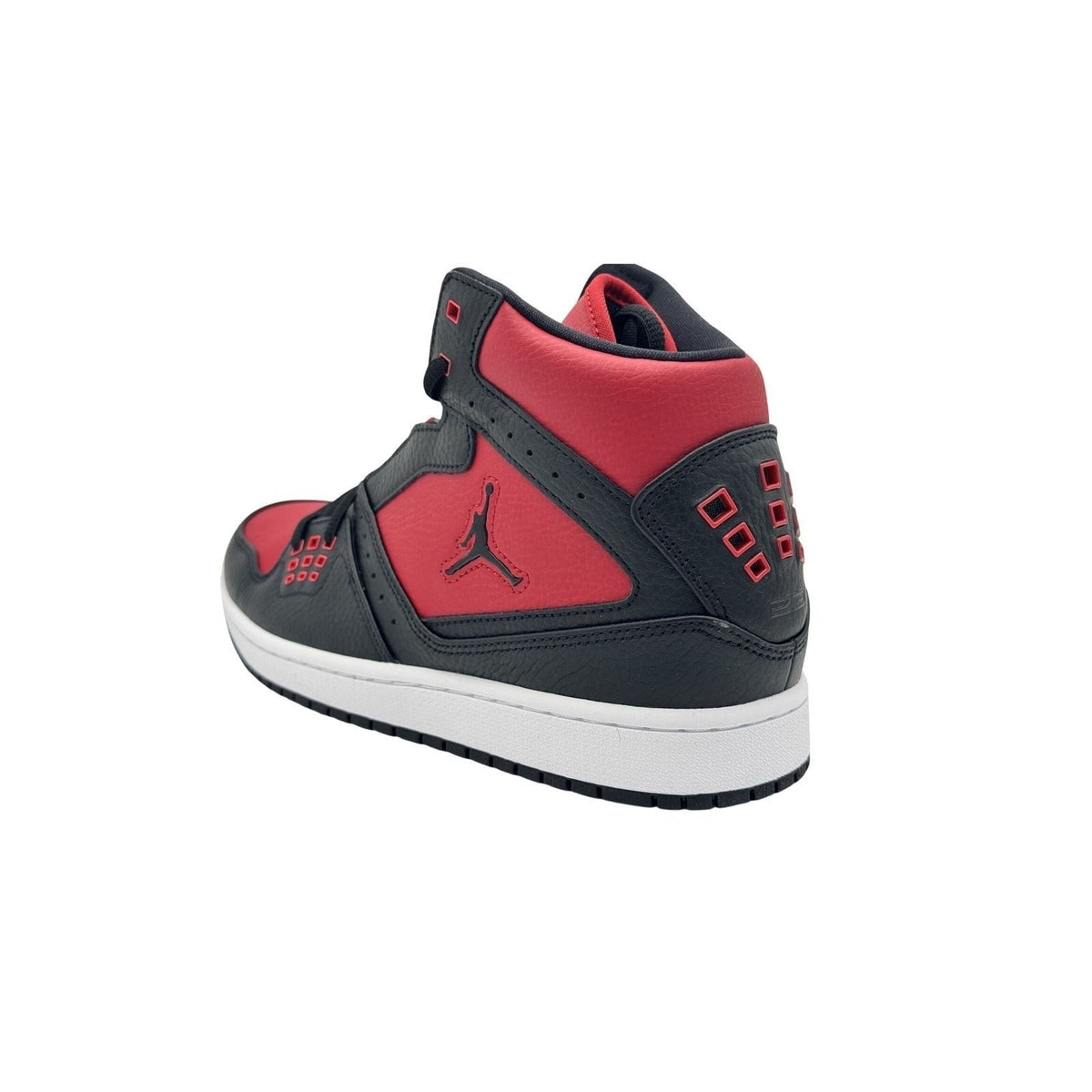 Size 9.5M - Air Jordan 1 Flight Men's Sneakers Black/Black-Varsity Red-White