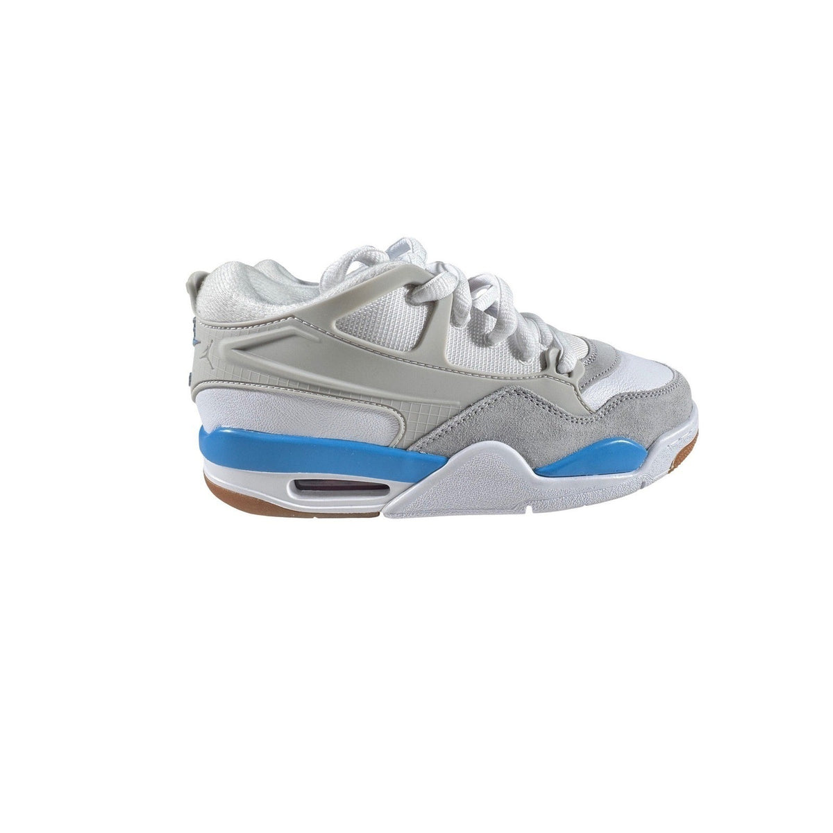 Air Jordan 4 RM GS White Neutral Grey Blue FQ7938-104 Boys Size 5Y