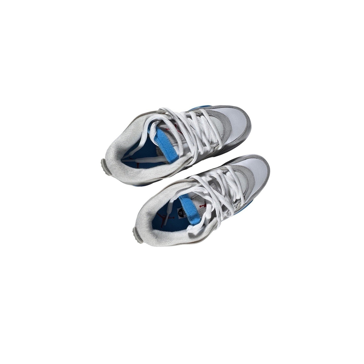 Air Jordan 4 RM GS White Neutral Grey Blue FQ7938-104 Boys Size 5Y
