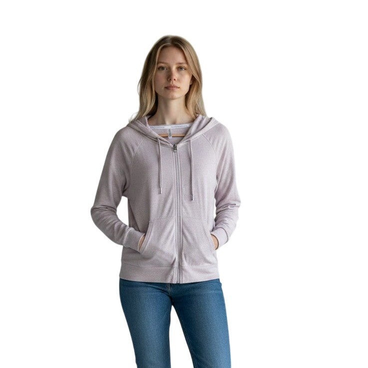 Calvin Klein Performance Womens XXL Full Zip Hoodie Mauve Pink PF8J4579 NWT
